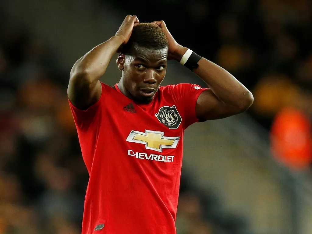 Gelandang Manchester United, Paul Pogba. (REUTERS/Andrew Yates)