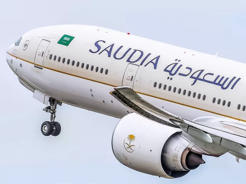 Saudi Arabia Airlines. (Instagram/galleryaircaft)