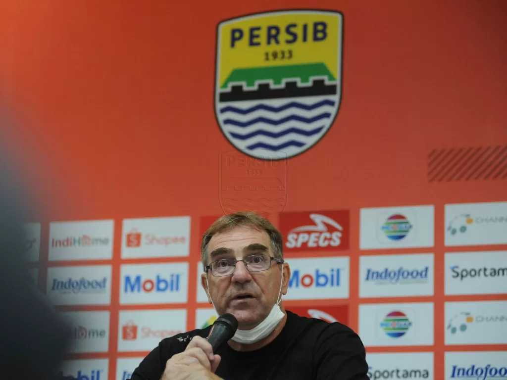 Pelatih Persib Bandung, Robert Rene Alberts. (persib.co.id/Amandeep Rohimah)