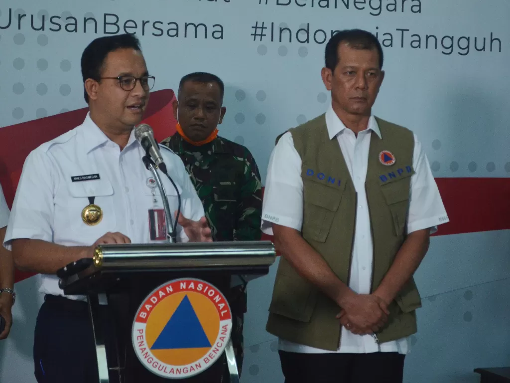 Gubernur DKI Jakarta Anies Baswedan perpanjang PSBB Jakarta (ANTARA)