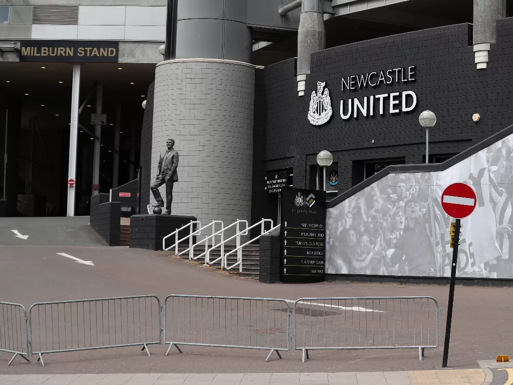 Markas klub Newcastle United. (REUTERS/Lee Smith)