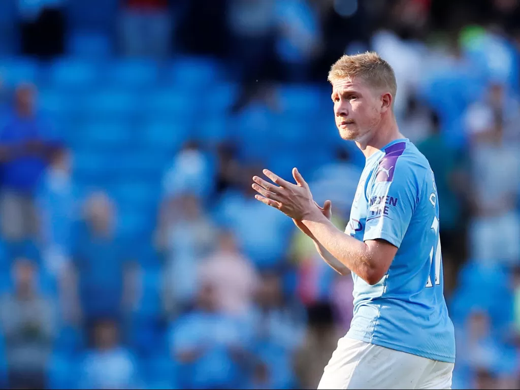 Gelandang Manchester City, Kevin de Bruyne. (REUTERS/Jason Cairnduff)