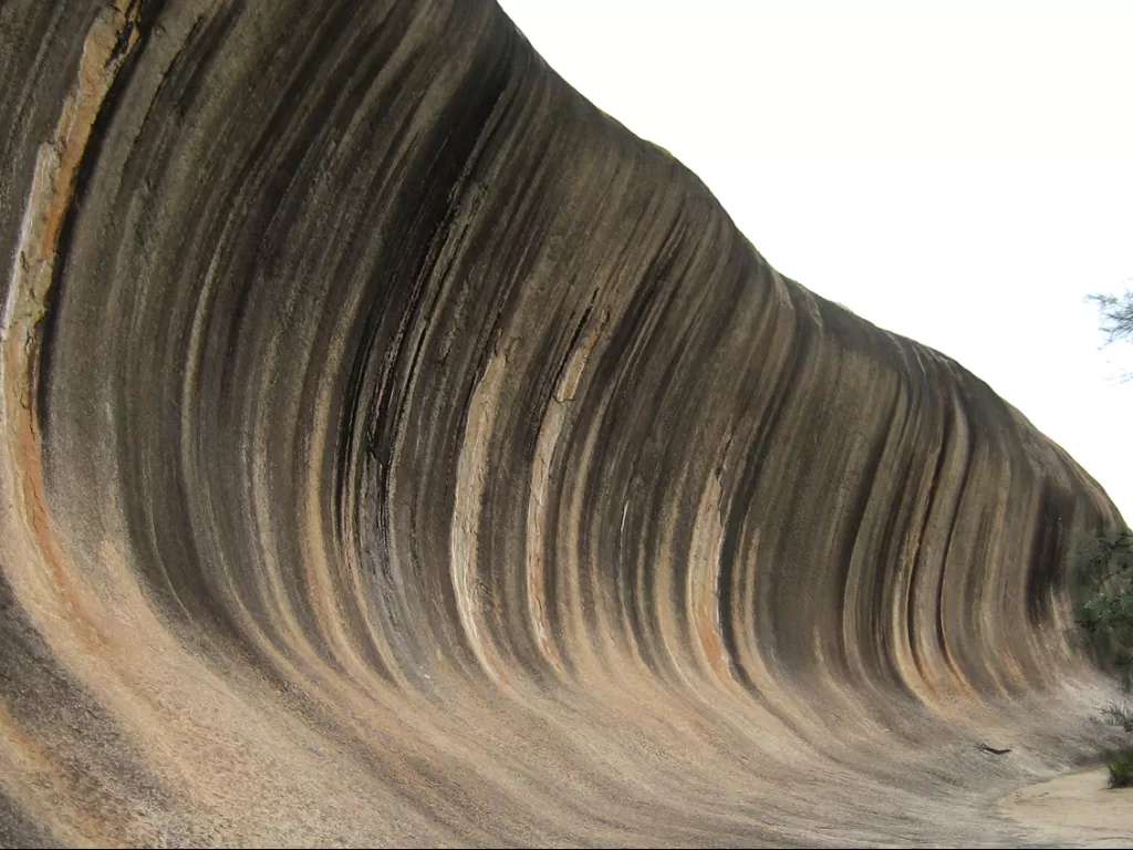 Wave Rock, batu ombak di Australia. (Flickr/J. Legov) 