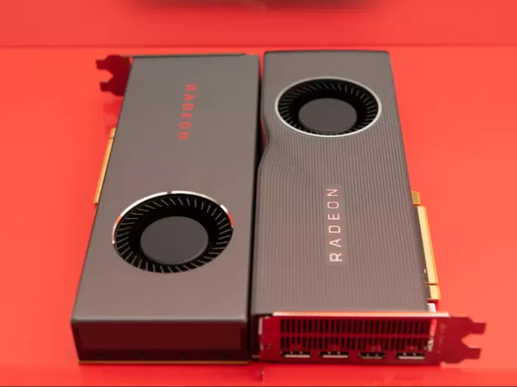 GPU Radeon buatan AMD (photo/CNET/Lori Grunin)