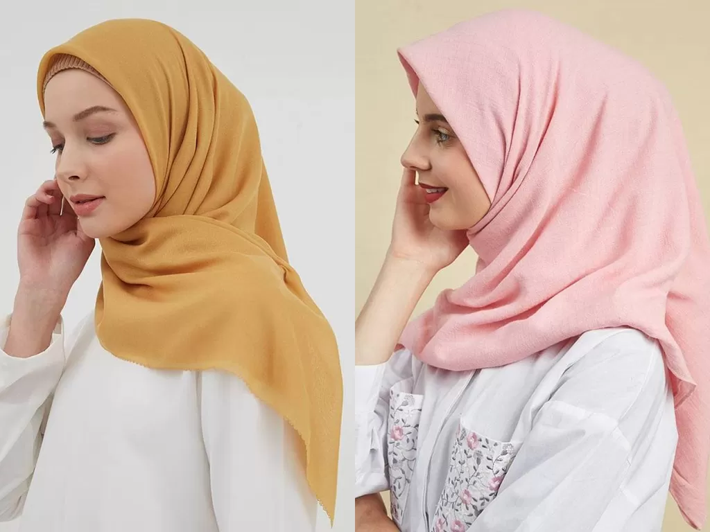 Warna hijab terang (Hijabenka)