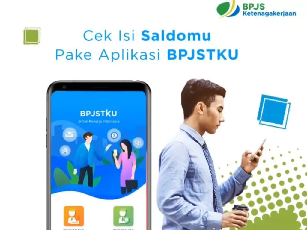 Cek saldo BPJS Ketenagakerjaan melalui aplikasi BPJSTKU (Instagram/@bpjs.ketenagakerjaan)