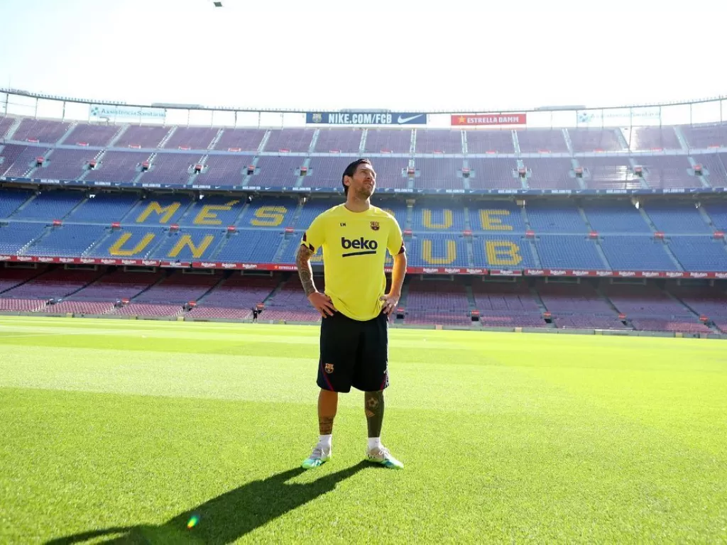 Megabintang Barcelona, Lionel Messi. (Instagram/leomessi).