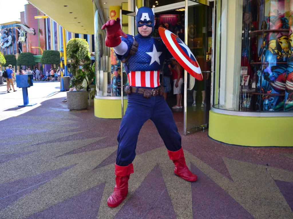 Captain America di Universal Studio. (Touring Plans)