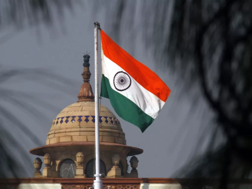 Bendera negara India (photo/REUTERS/B Mathur)