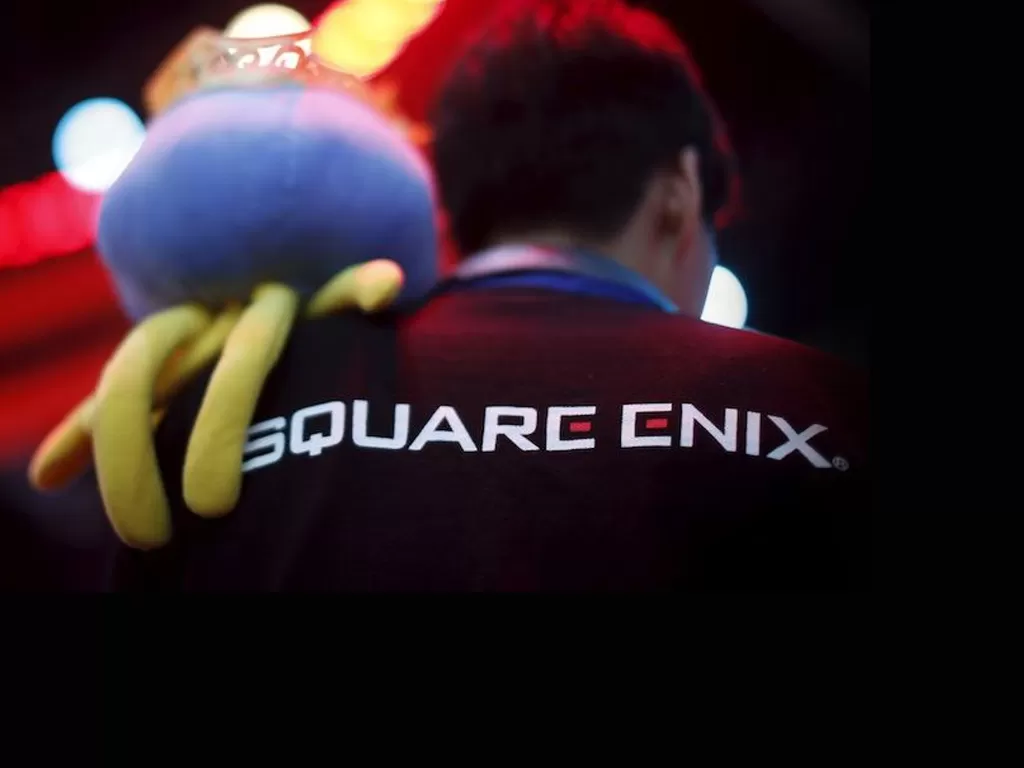 Logo perusahaan Square Enix (photo/REUTERS/Lucy Nicholson)