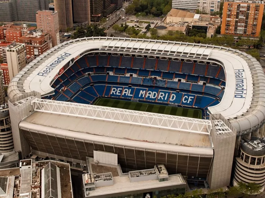 Stadion Santiago Bernabeu, Madrid. (Instagram/realmadrid)