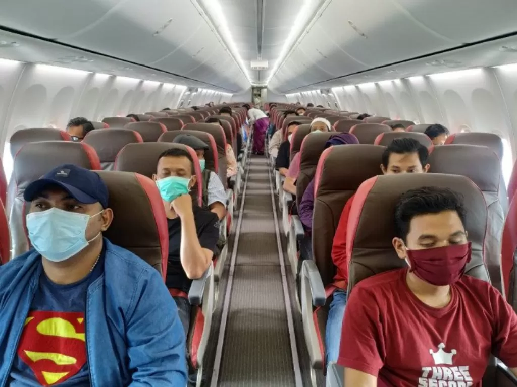 Pengaturan penumpang Batik Air. (Dok. Lion Air Group)