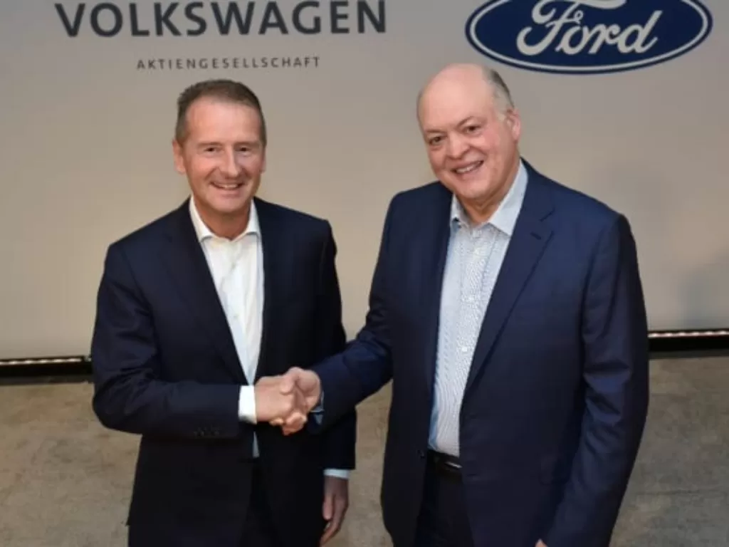 Aliansi Ford-Volkswagen. (cnbc.com)