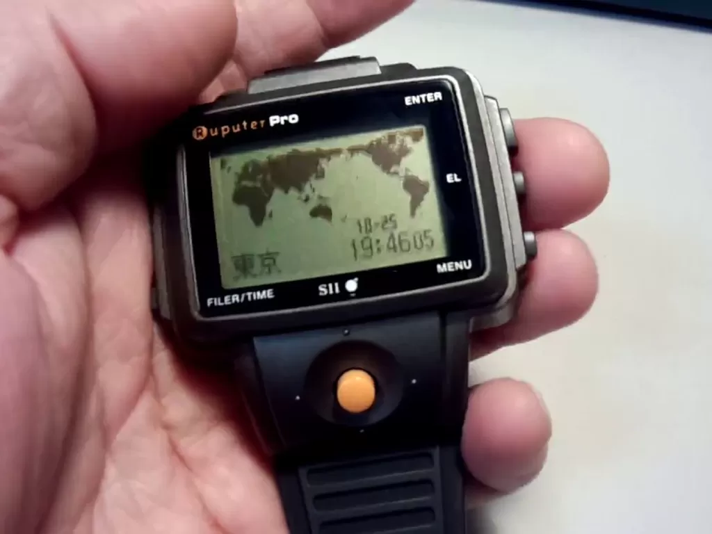 Jam tangan Ruputer Pro buatan Seiko (photo/YouTube/Time Tripper)