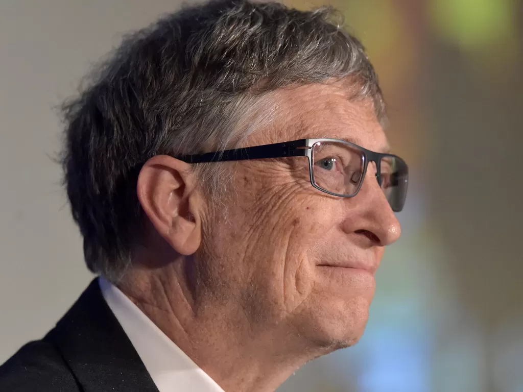 Founder dari Microsoft, Bill Gates (photo/REUTERS/Eric Vidal)