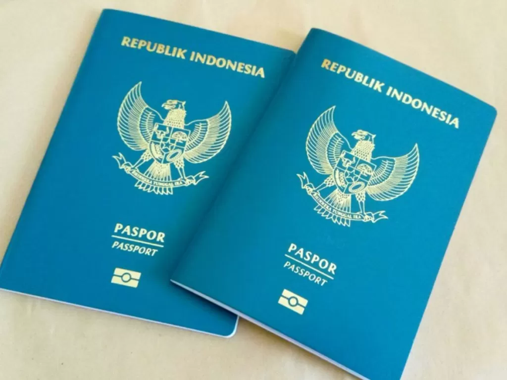Paspor Indonesia dengan chip biometrik. (goodnewsfromindonesia)