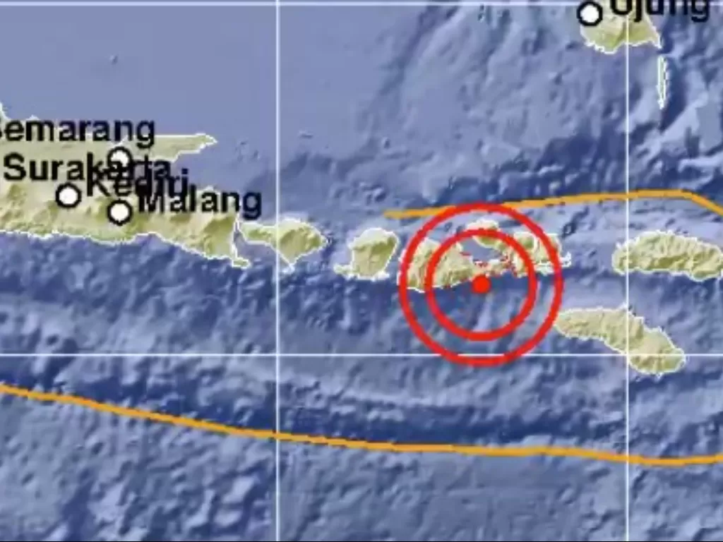 Informasi gempa di Sumbawa, NTB (Twitter/BMKG)