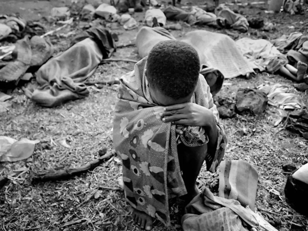 Ilustrasi genosida Rwanda atau pembantaian Rwanda. (TheSentinelProject.org) 