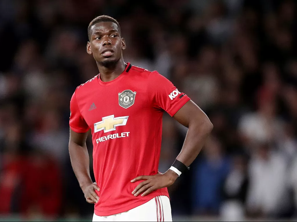 Gelandang Manchester United, Paul Pogba. (REUTERS/Carl Recine)