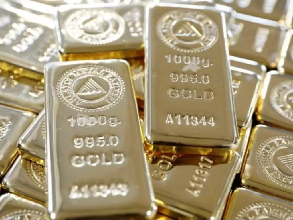 Ilustrasi harga emas (REUTERS)