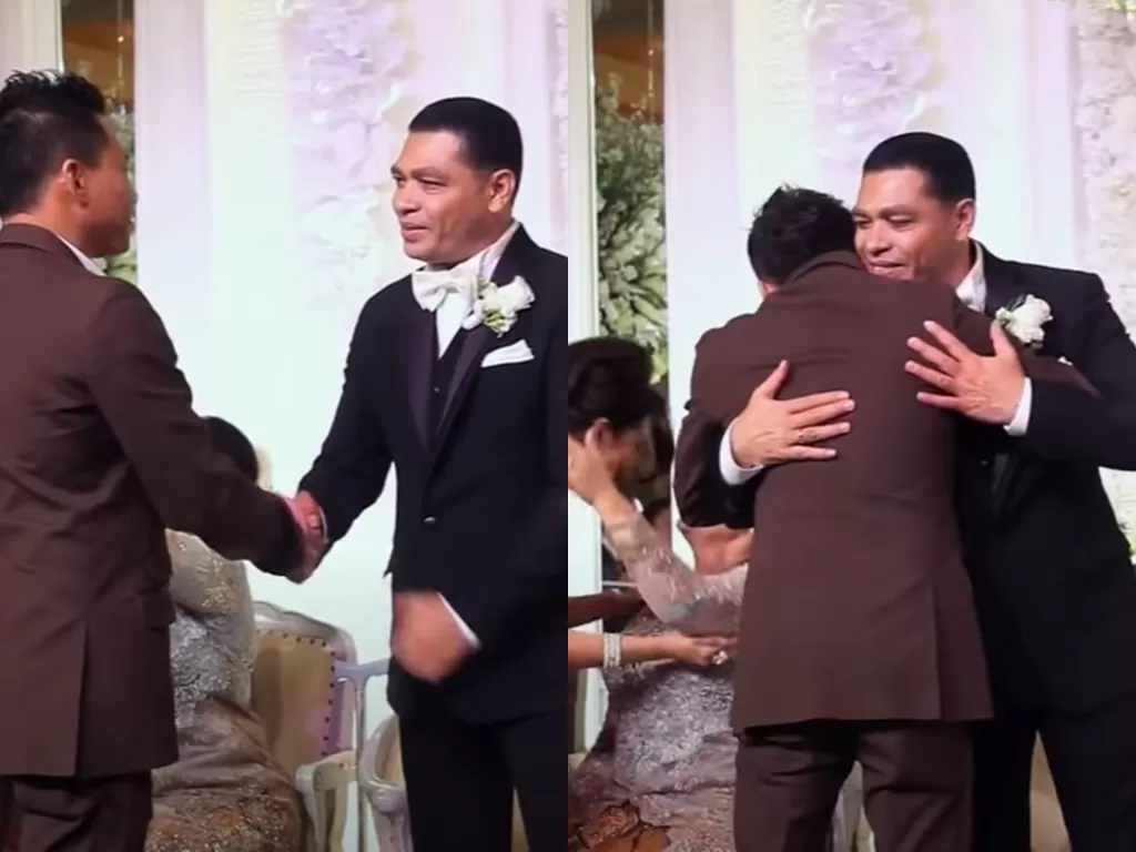 Video pernikahan Krisdayanti dan Raul Lemos. (Screenshot)