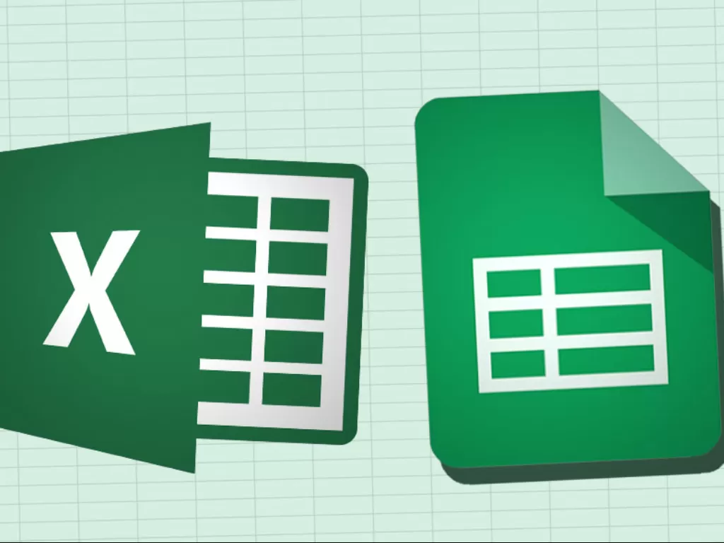 Ilustrasi Microsoft Excel dan Google Sheets (business.tutsplus.com)