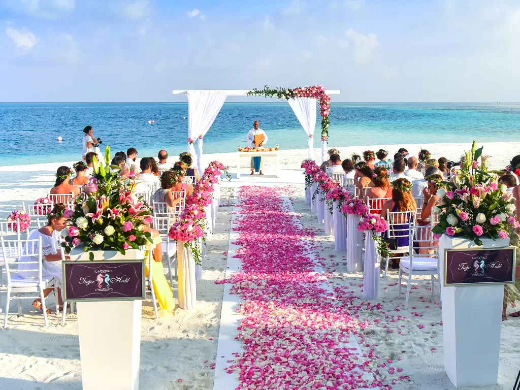 Ilustrasi pesta pernikahan (Pexels/Asad Photo Maldives)