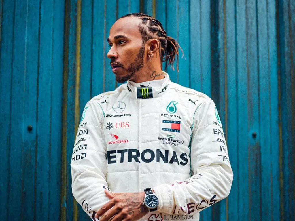 Pembalap Mercedes, Lewis Hamilton. (Instagram/@mercedesamgf1)