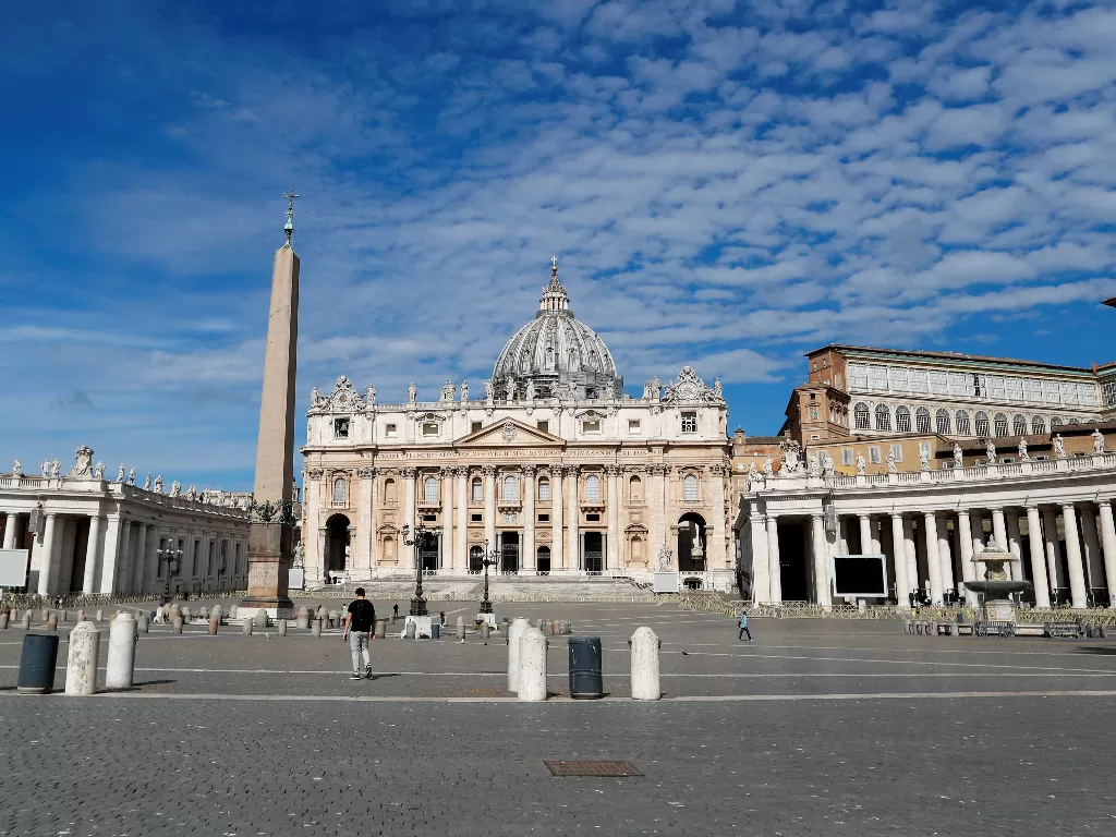 Kota Vatikan, Vatikan. (REUTERS/Yara Nardi)