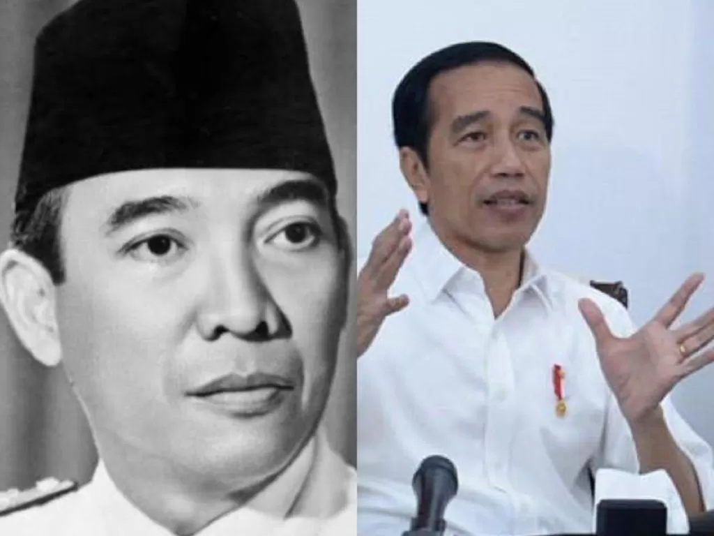 Hari wafatnya Soekarno bertepatan dengan lahir lahir Jokowi. (Foto: Istimewa)