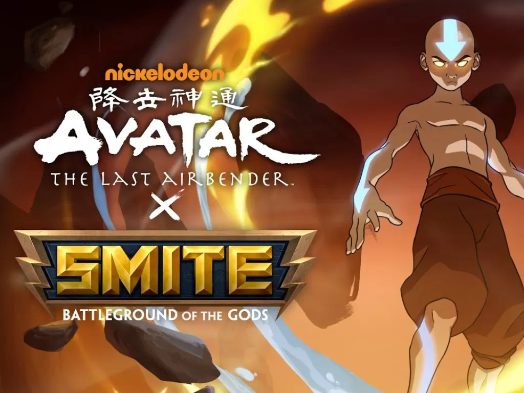 Avatar The Last Airbender x SMITE (photo/Hi-Rez Studios)