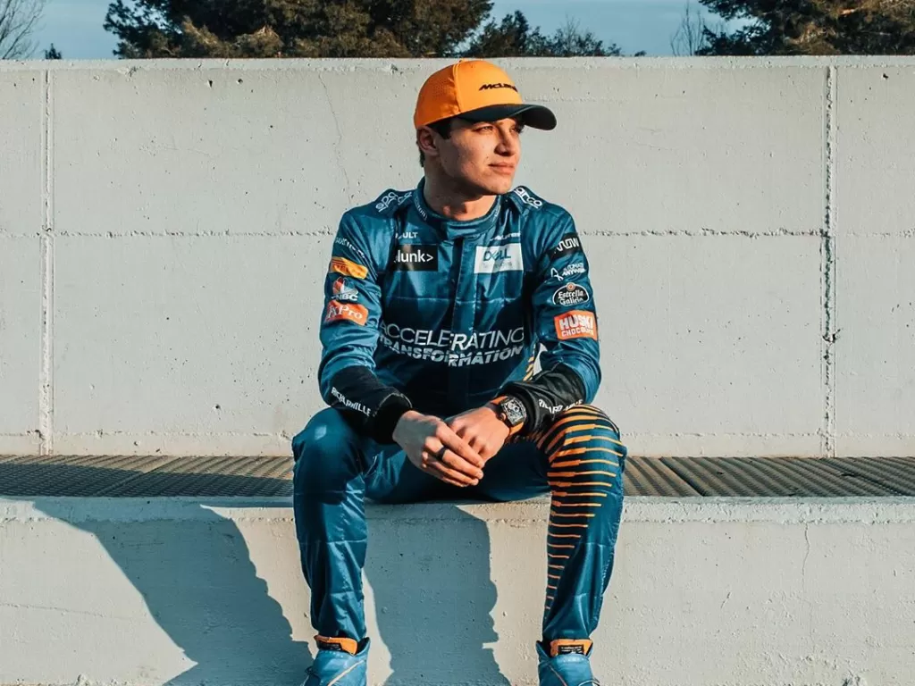 Pembalap McLaren, Lando Norris. (Instagram/@landonorris)