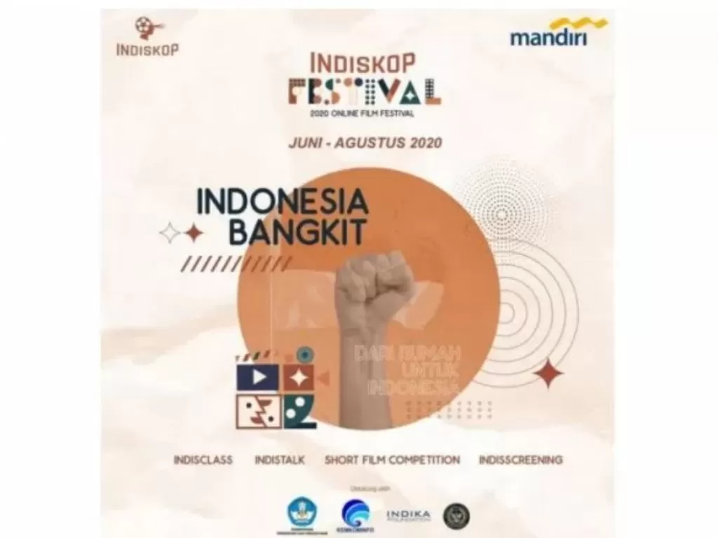 Poster Indiskop Film Festival 2020. (Instagram/indiskop)