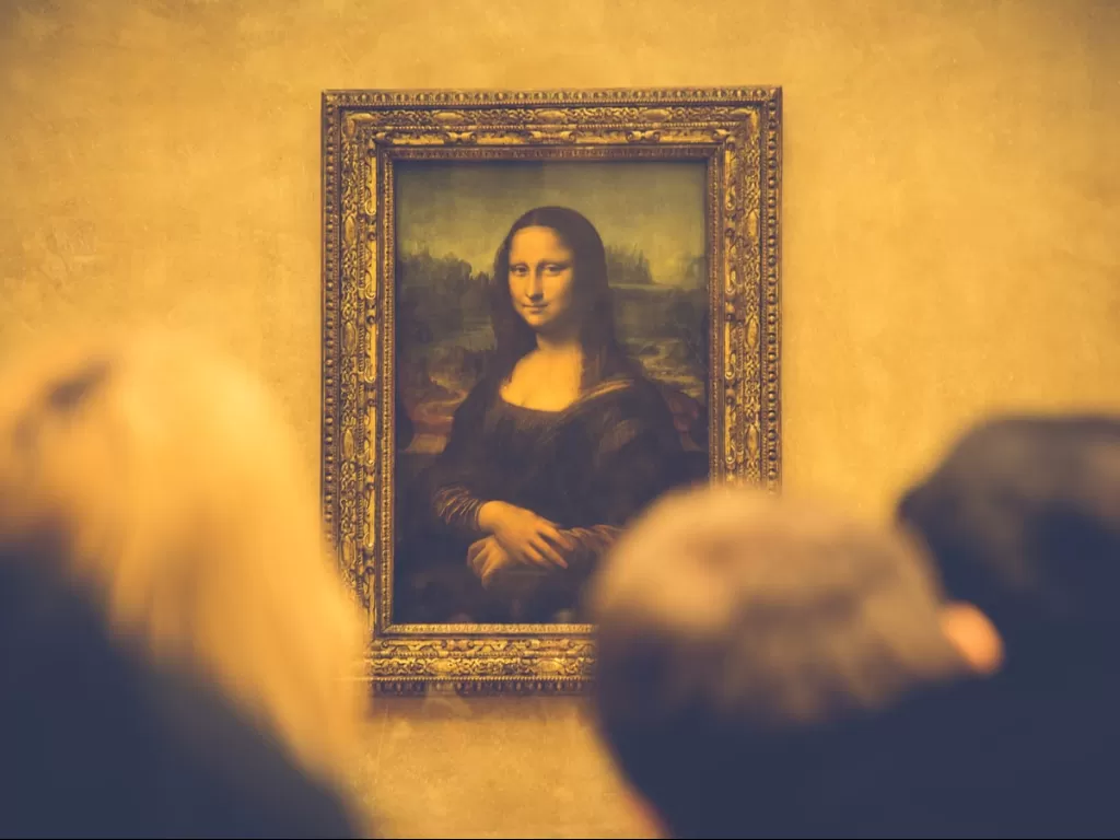 Ilustrasi lukisan Mona Lisa. (Unsplash/@eterrade)