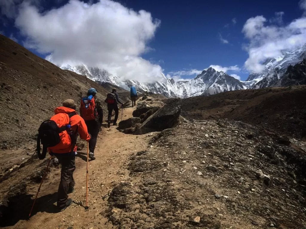 Pendakian Agustinus Dwi Cahyo di Gunung Everest, Nepal. (Instagram/agustinusdwicahyo)