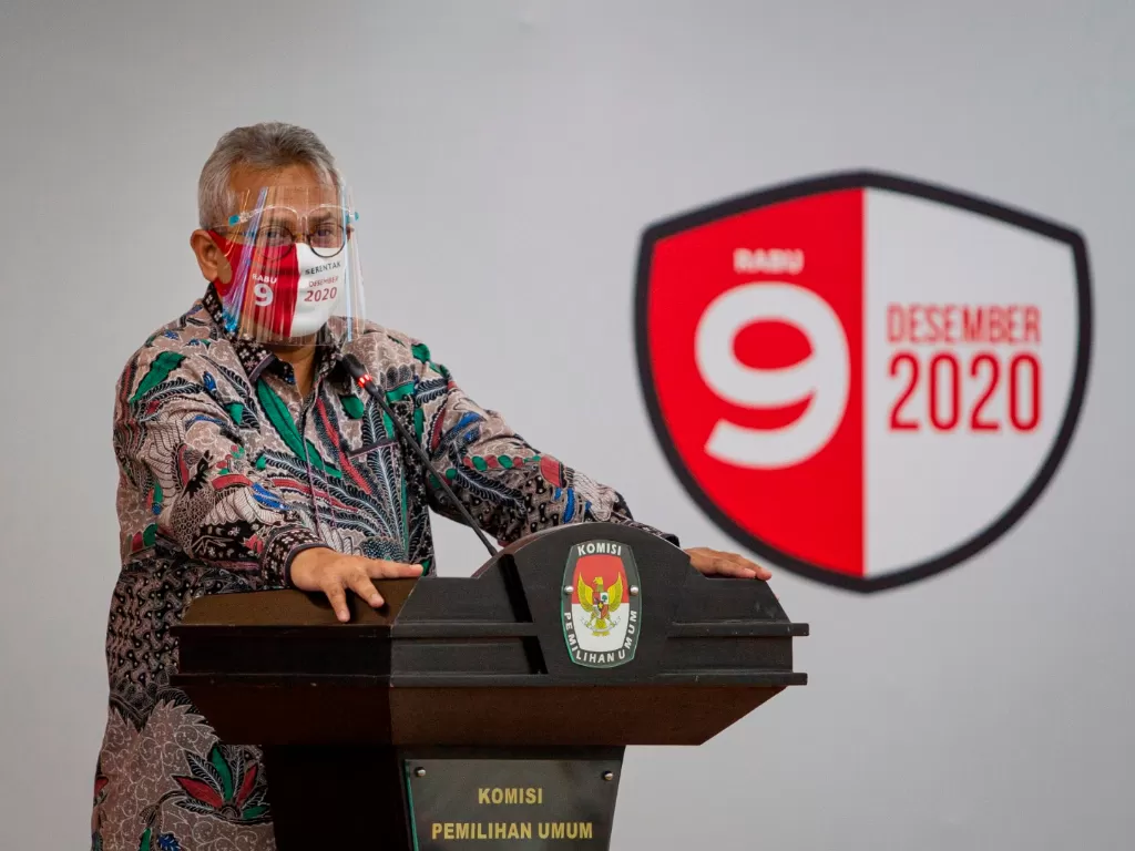 Ketua Komisi Pemilihan Umum (KPU) Arief Budiman. (ANTARA FOTO/Dhemas Reviyanto)