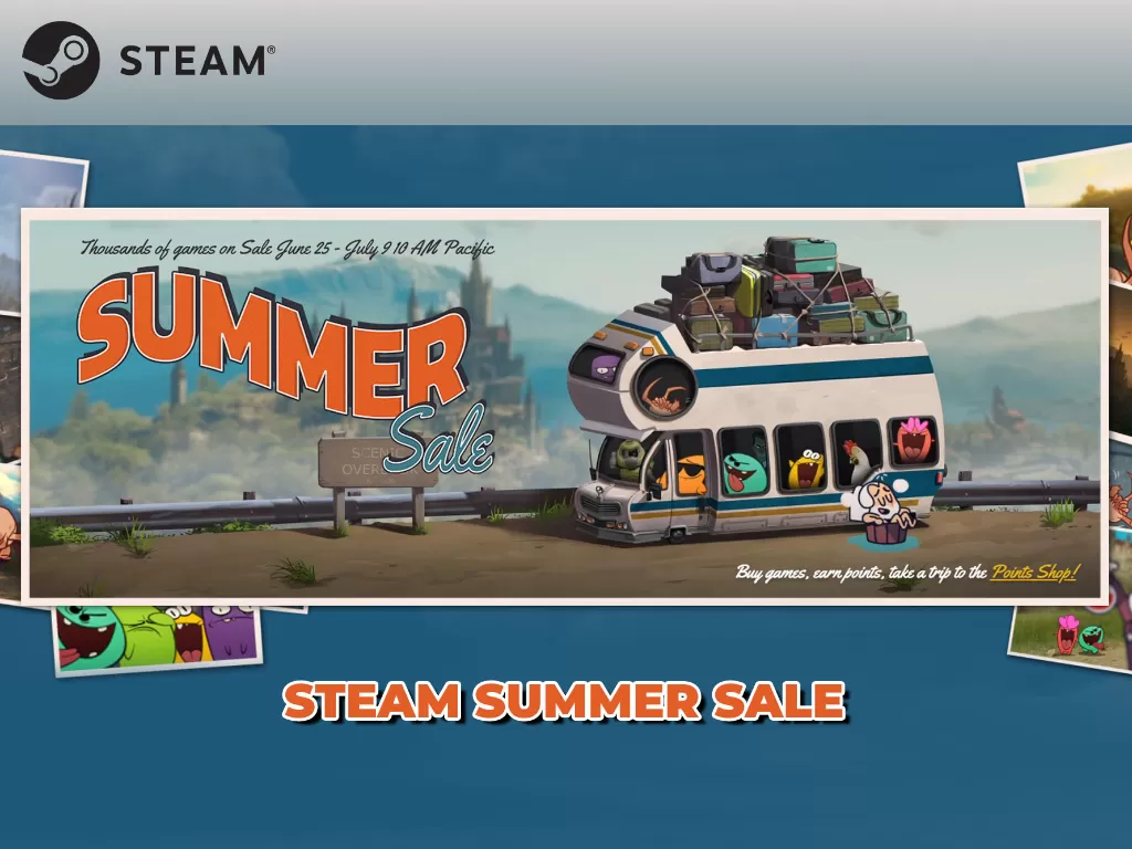 Steam Summer Sale 2020 (photo/Steam)
