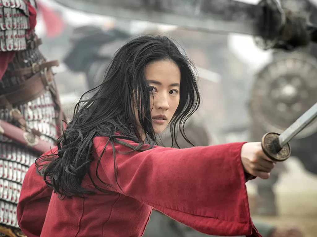 Yifei Liu in Mulan (2020). (IMDb)