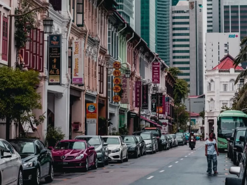 Salah satu sudut kota di Singapura.(Unsplash.com)