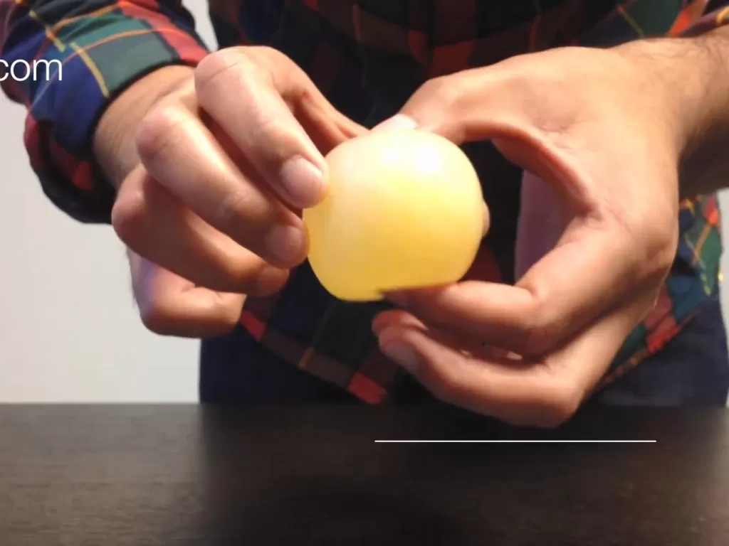 Eksperimen telur (Screenshot/YouTube/Mr. Hacker)