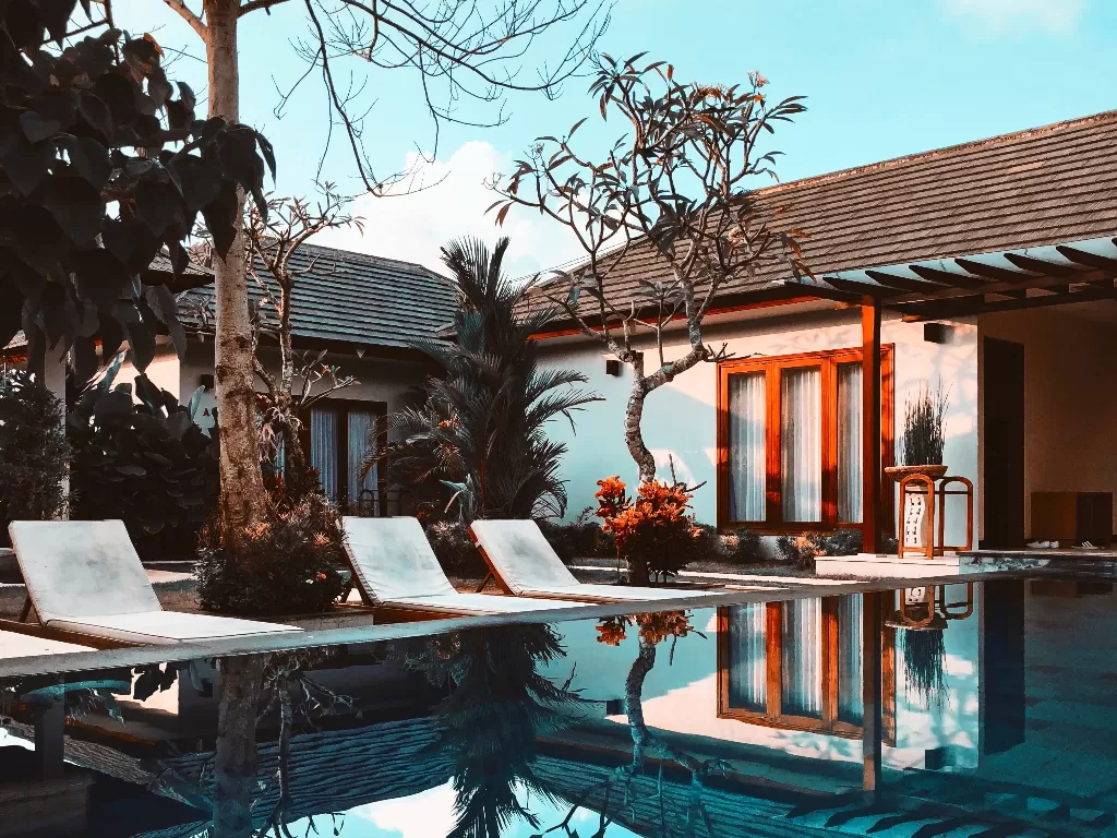 Ilustrasi salah satu hotel di Bali. (unsplash/Ranjith Alingal)