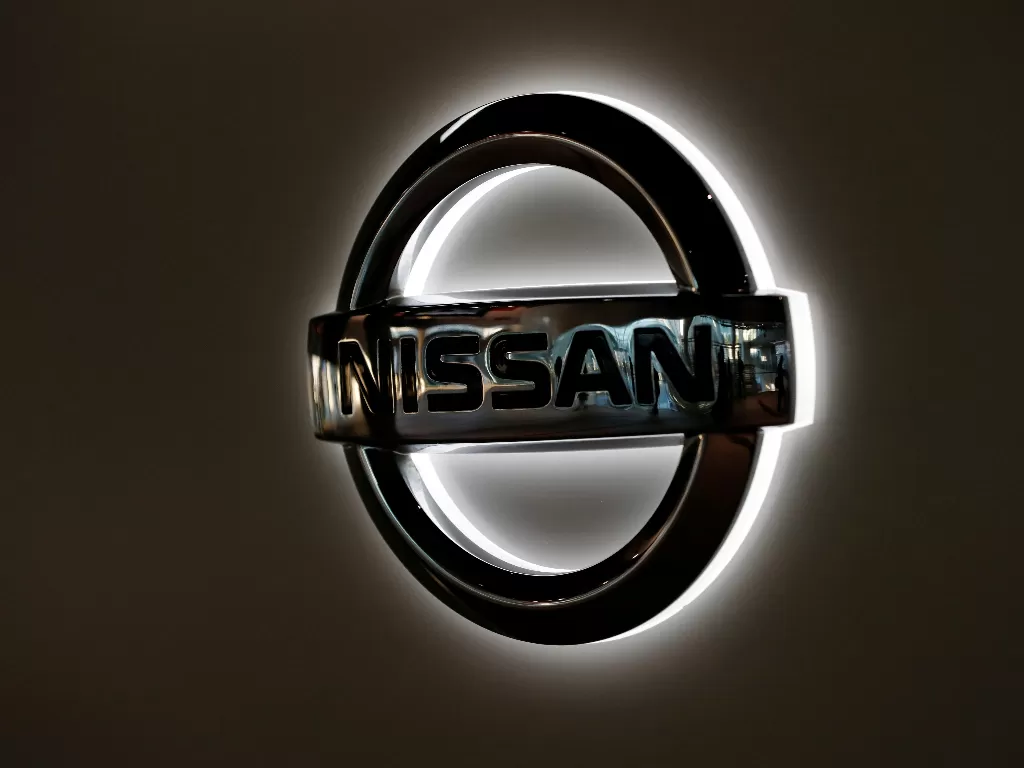 Logo pabrikan Nissan. (REUTERS/Kim Kyung Hoon)
