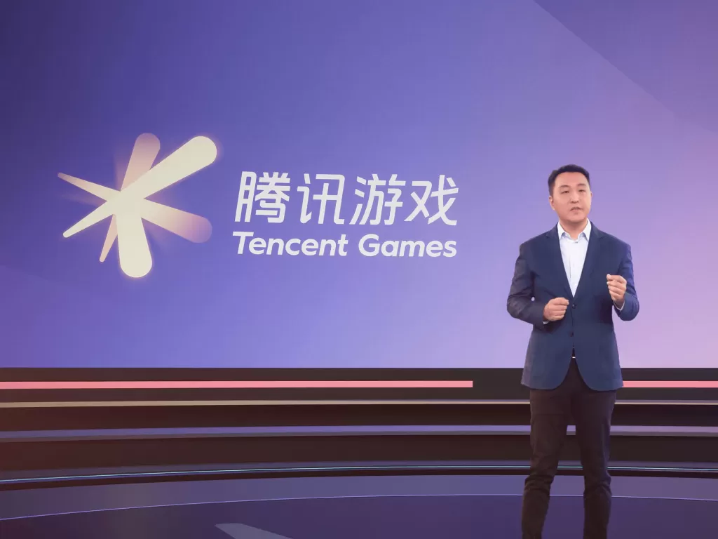 Steven Ma Xiaoyi saat ada di konferensi tahunan Tencent Games (photo/Tencent Games)