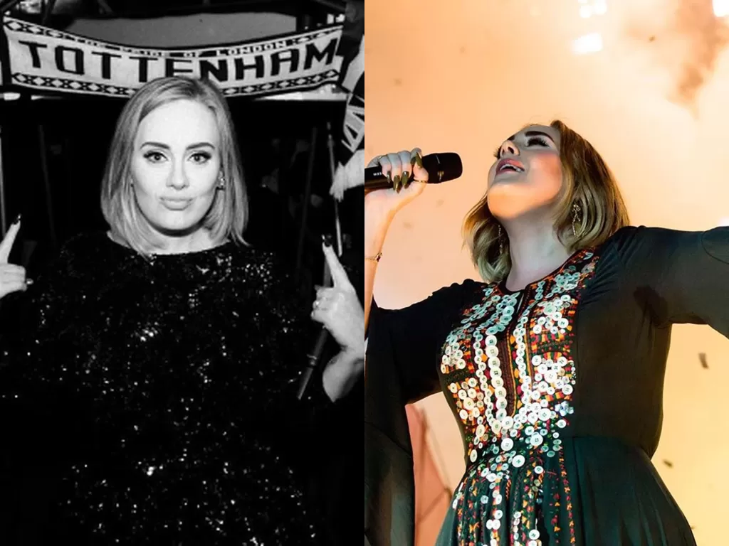 Penyanyi Adele (Instagram/@adele)