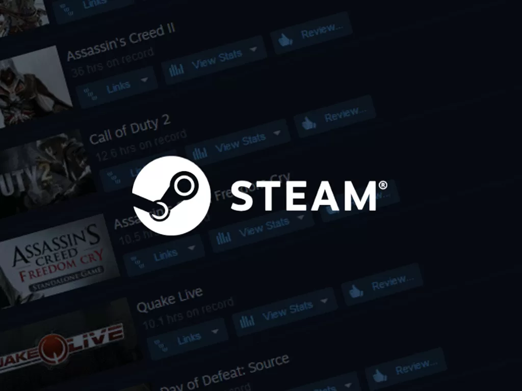 Logo platform Steam besutan Valve (photo/Steam)