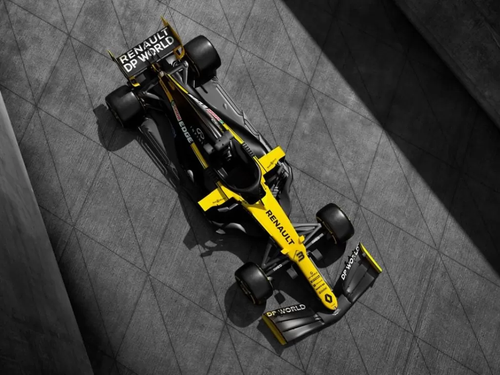 Mobil pabrikan Renault. (Instagram/@renaultf1team)