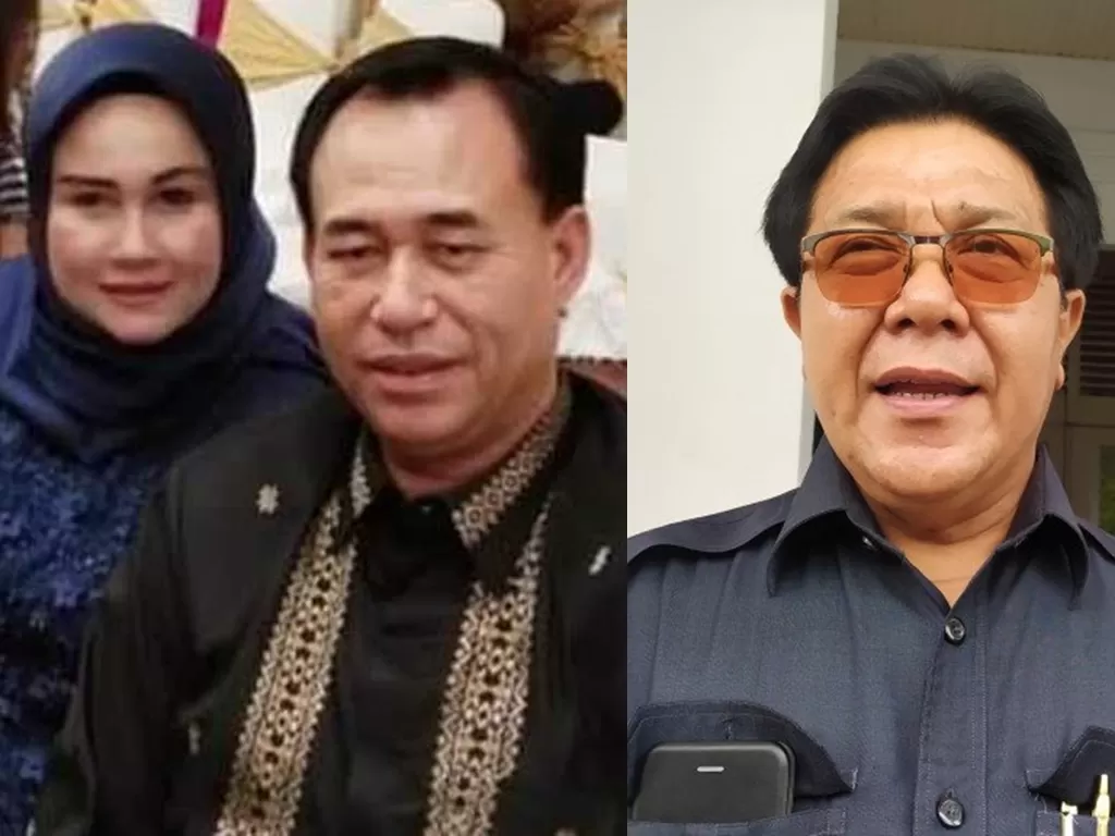 Ketua Majelis Hakim Erintuah Damanik (kanan) merupakan sahabat karib Jamaluddin (kiri). (Foto: Istimewa)