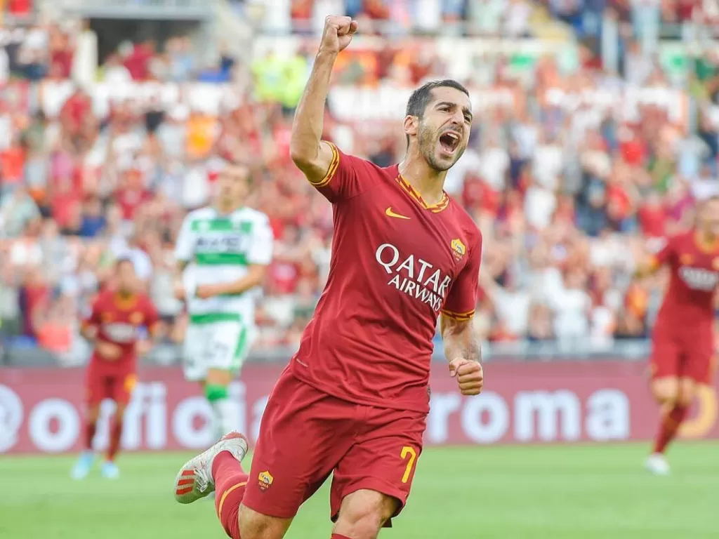 Gelandang AS Roma, Henrikh Mkhitaryan. (Instagram/micki_taryan)