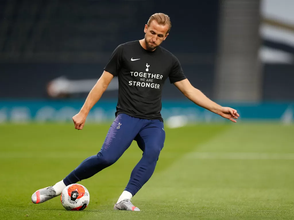 Penyerang Tottenham Hotspur, Harry Kane. (REUTERS/Matthew Childs)