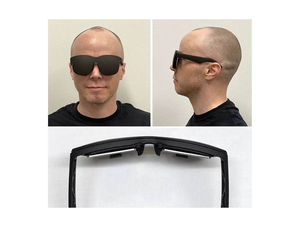 Tampilan kacamata VR besutan Facebook (photo/Dok. Facebook)